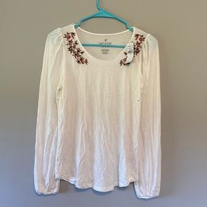 AE Soft and Sexy White Shirt